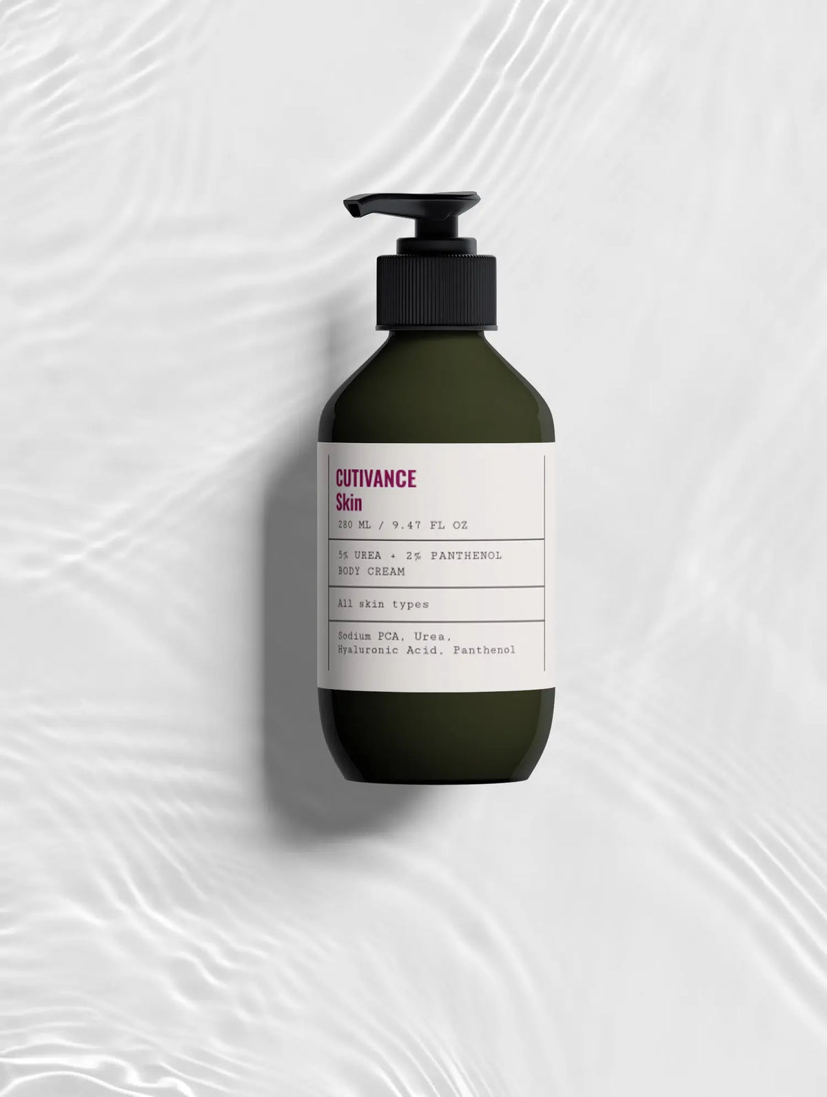 Urea and Panthenol Body Cream — Cutivance