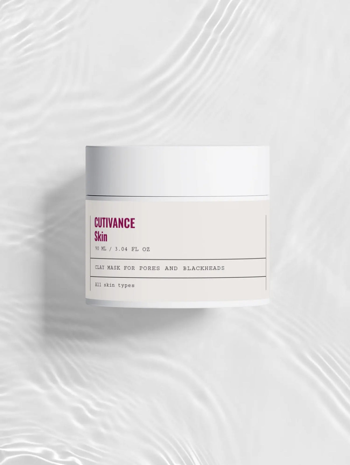 Clay Mask for Pores and Blackheads — Cutivance