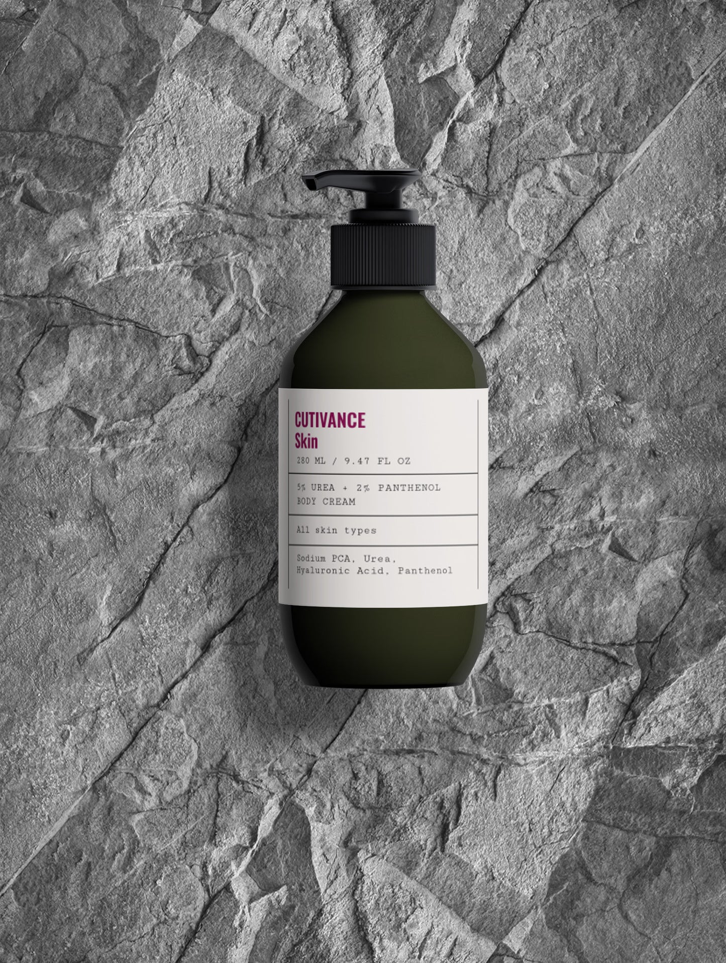 Urea and Panthenol Body Cream: 5% Urea + 2% Panthenol Body Cream