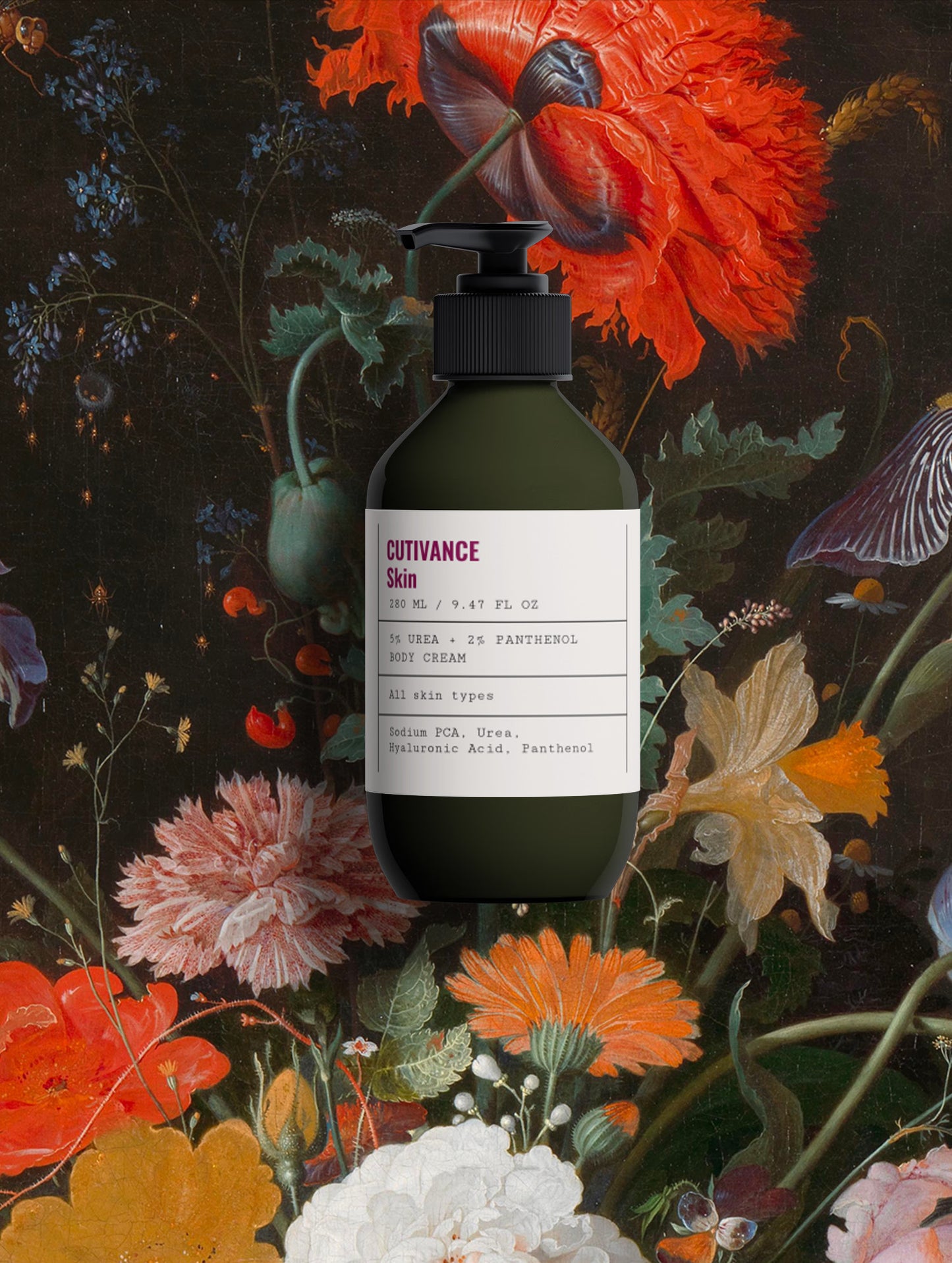 Urea and Panthenol Body Cream: 5% Urea + 2% Panthenol Body Cream
